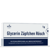 Rösch & Handel - Glycerine Zetpillen - 1 gr - 10 st.