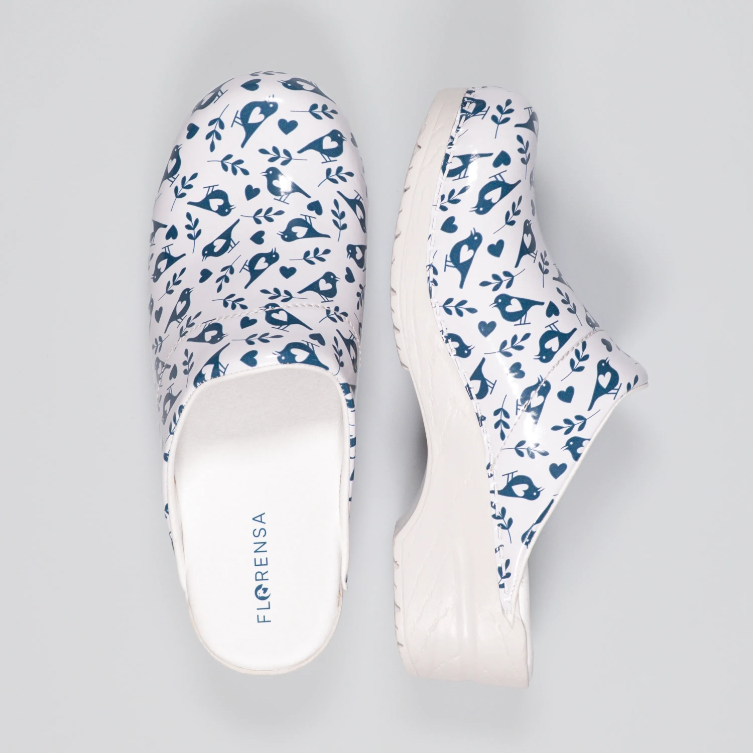 Florensa Klompen Flex - Logo White