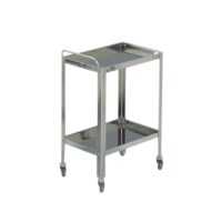Instrumententafel - Werktafel - Trolley met 2 niveaus met rand