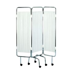 Kamerscherm - 3-delig - verrijdbaar