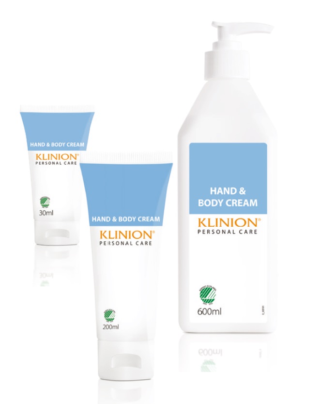 Klinion – Personal Care – Hand- en bodycrème